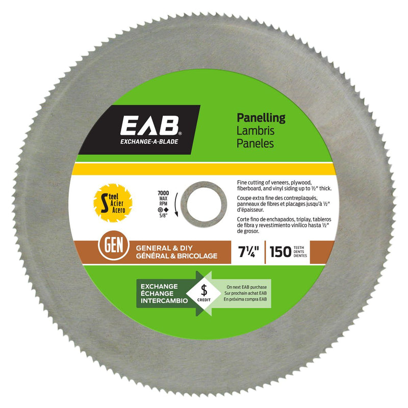 7-1/4-inch-x-150-Teeth-Steel-Panelling-Saw-Blade-Exchangeable-Exchange-A-Blade