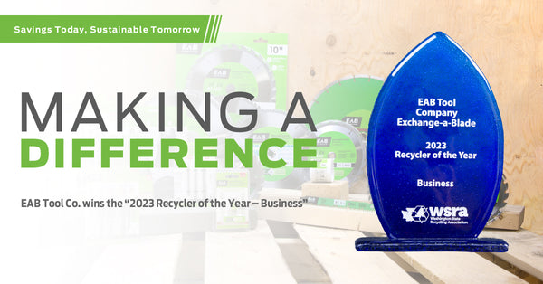 EAB wins the WSRA 2023 Recycler of the Year Award