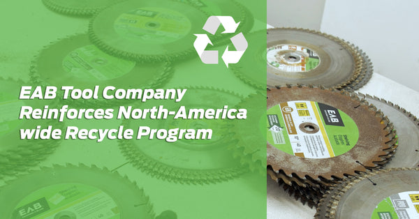 EAB Tool Company Reinforces North-America wide Recycle Program