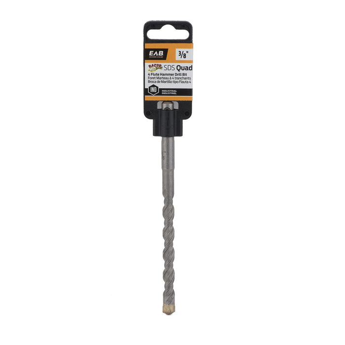 3/8-x-6-inch-SDS-Quad-RazorBack-Industrial-Drill-Bit-Exchangeable-Razor-Back