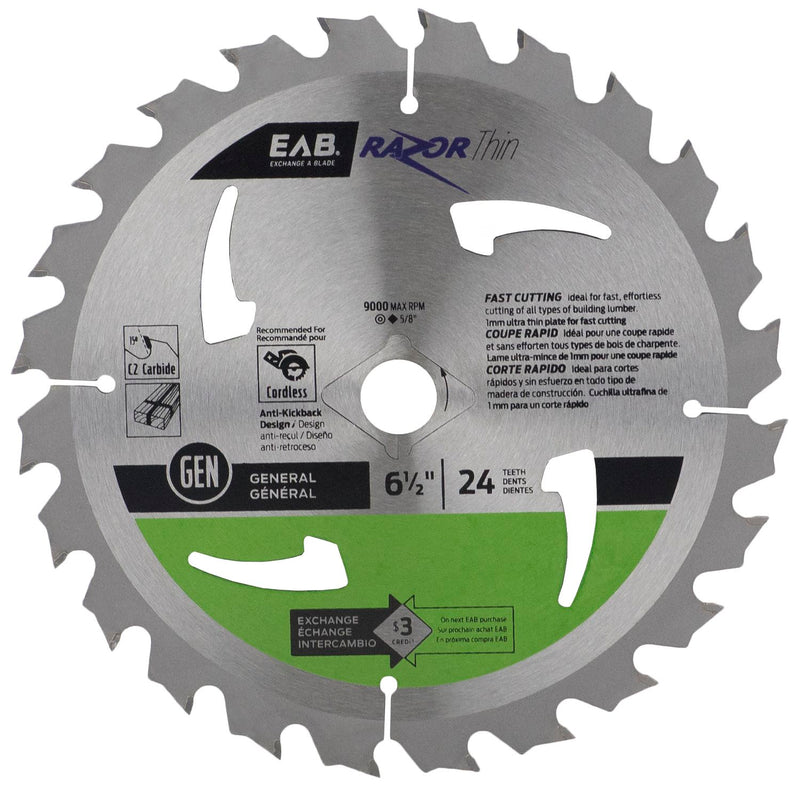 6-1/2-inch-x-24-Teeth-Carbide-Razor-Thin-Saw-Blade-Exchangeable-Exchange-A-Blade