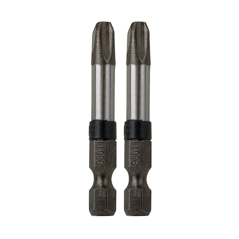 2" x PH #3 Impact Phillips (2 Pack) Industrial Screwdriver Bit Recyclable (item# 298011)