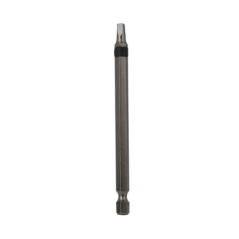 (10 PC per QTY) 4" x SQ #3 Banded Square Recess Industrial Screwdriver Bit Recyclable (Item#: 63227)