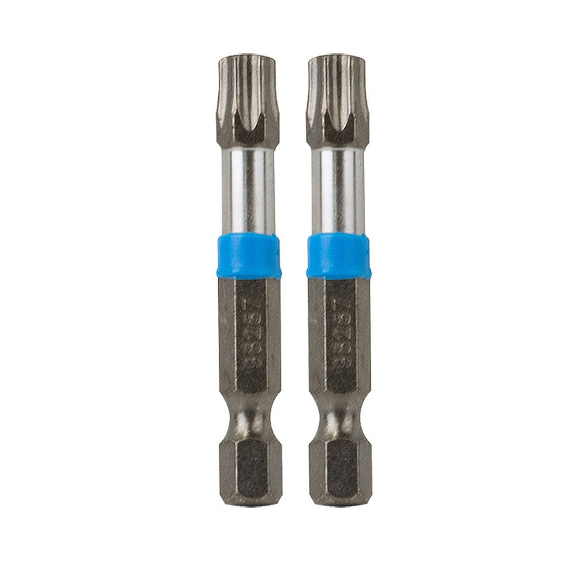 (1 PC per QTY) 2" x T40 Impact Torx (2 pack) Security Industrial Screwdriver Bit Recyclable (Item