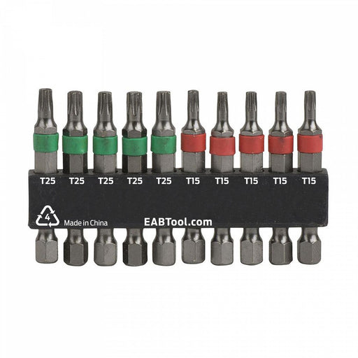 2-inch-Assorted-Torx-Banded-Bit-Clip-(10-Pack)-Industrial-Screwdriver-Bit-Recyclable-Stay-Sharp