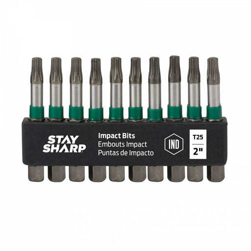 2-inch-T25-Impact-Bit-Clip-(10-Pack)-Industrial-Screwdriver-Bit-Recyclable-Stay-Sharp