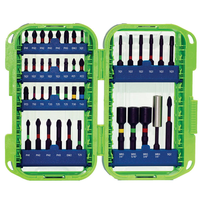 Torsion-Impact-Bit-Set-(41-piece)-Industrial-Screwdriver-Bit-Recyclable-Stay-Sharp