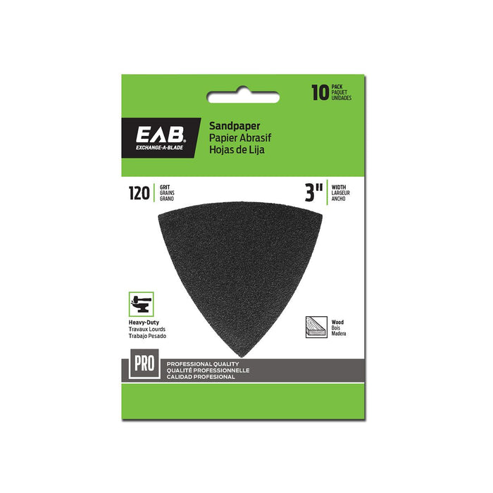 3" Sandpaper (10 Pack) Professional Oscillating Accessory (Item# 1070152)