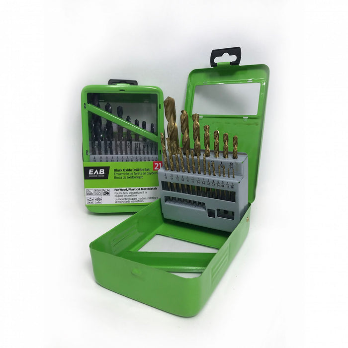 21 PC Titanium Professional Drill Bit Set (Exchangeable) | Item#: 1040652