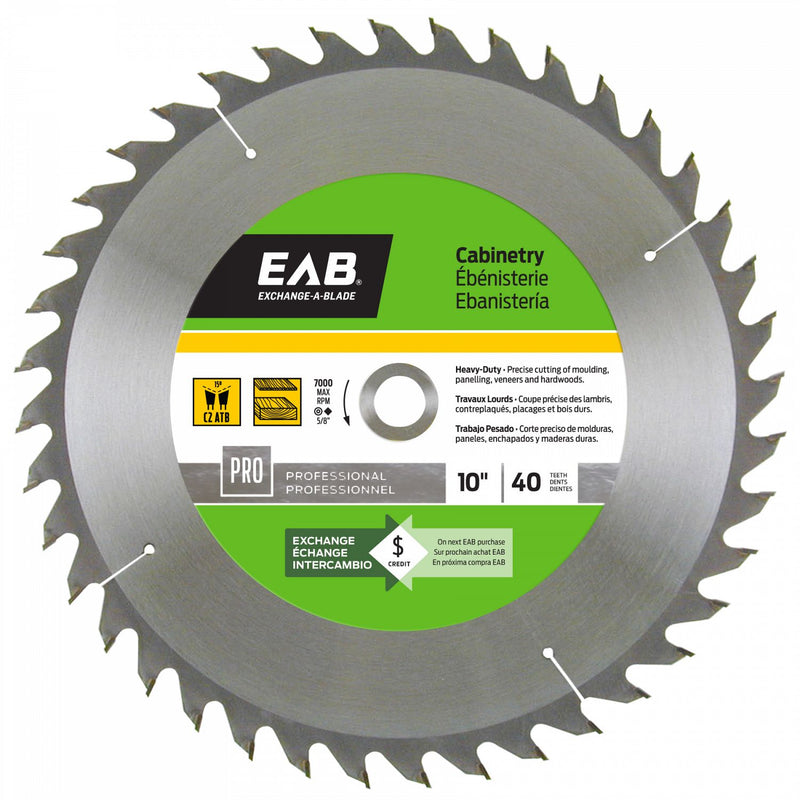 10-inch-x-40-Teeth-Carbide-Cabinetry-Professional-Saw-Blade-Exchangeable-Exchange-A-Blade