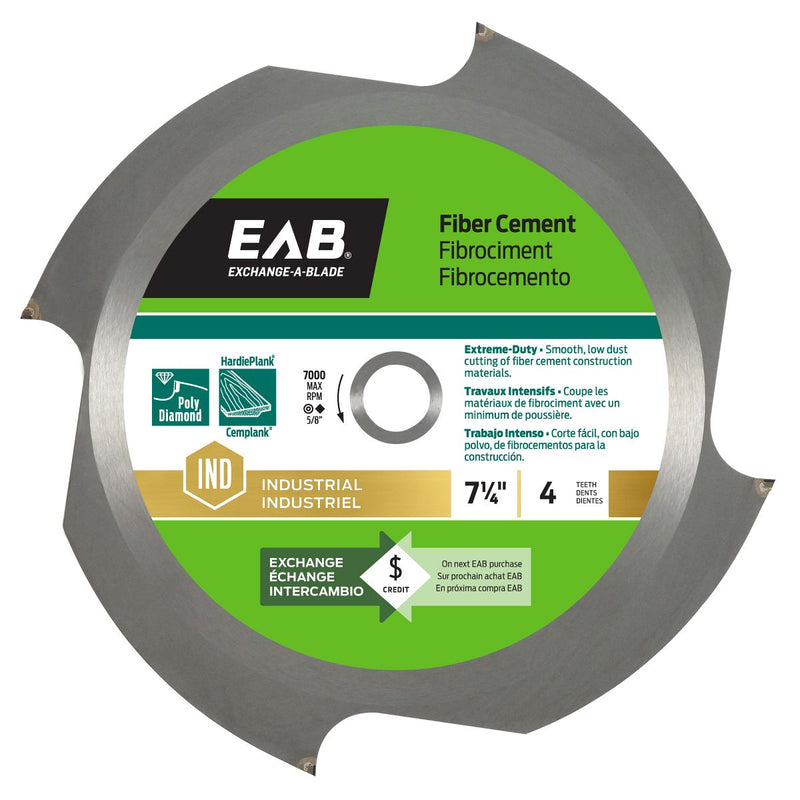 7-1/4-inch-x-4-Teeth-Carbide-Fiber-Cement-Industrial-Saw-Blade-Exchangeable-Exchange-A-Blade
