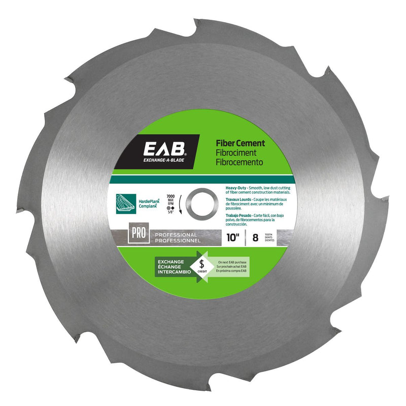 10-inch-x-8-Teeth-Carbide-Fiber-Cement-Professional-Saw-Blade-Exchangeable-Exchange-A-Blade