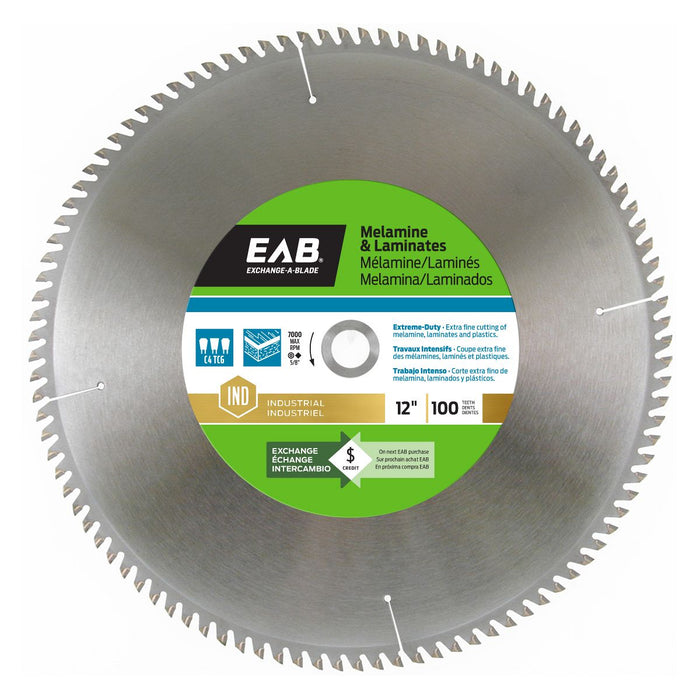 12-inch-x-100-Teeth-Carbide-Melamine-Industrial-Saw-Blade-Exchangeable-Exchange-A-Blade