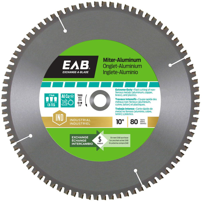 10-inch-x-80-Teeth-Carbide-Miter-Aluminum-Industrial-Saw-Blade-Exchangeable-Exchange-A-Blade