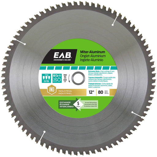 12-inch-x-80-Teeth-Carbide-Miter-Aluminum-Industrial-Saw-Blade-Exchangeable-Exchange-A-Blade