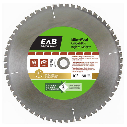 10-inch-x-60-Teeth-Carbide-Miter-Wood-Industrial-Saw-Blade-Exchangeable-Exchange-A-Blade