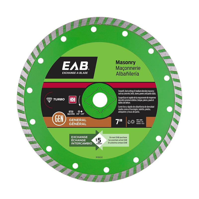 7-inch-Turbo-Green-Diamond-Blade-Exchangeable-Exchange-A-Blade