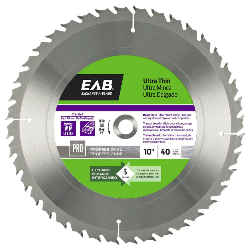 10-inch-x-40-Teeth-Carbide-Ultra-Thin-Professional-Saw-Blade-Exchangeable-Exchange-A-Blade