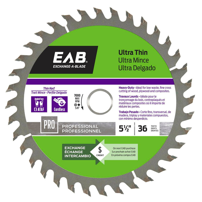 5-1/2-inch-x-36-Teeth-Carbide-Ultra-Thin-Professional-Saw-Blade-Exchangeable-Exchange-A-Blade